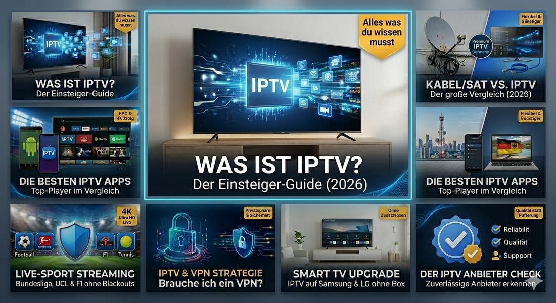 Was ist IPTV? Der ultimative Guide für Einsteiger (2026)